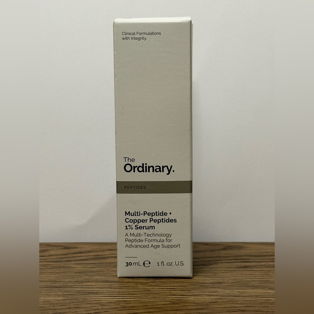 The Ordinary Multi-Peptide + Copper Peptides
Serum - 1oz
